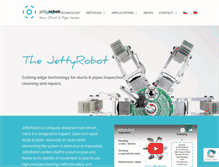 Tablet Screenshot of jettyrobot.com
